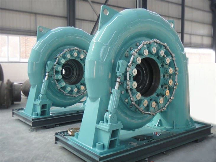 2X375KW Small Hydro Turbine Generator Unit For Mini Hydropower Project