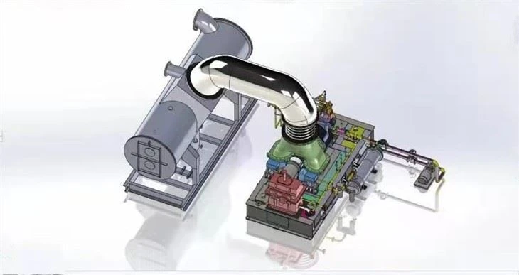 DTEC 1-3MW Multi-stage Condensing Steam Turbine Generator