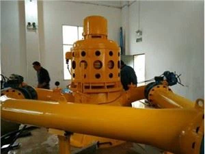 500KW vertical Pelton doble boquillas Unidad generadora de energía